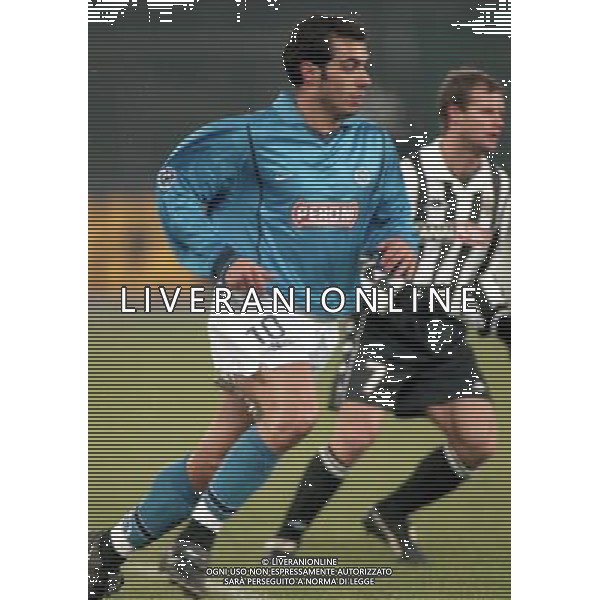16-12-1999 TORINO COPPA ITALIA JUVENTUS NAPOLI NELLA FOTO BELLUCCI CLAUDIO AG ALDO LIVERANI SAS