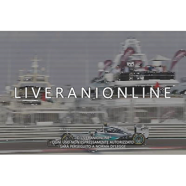 Nico Rosberg (GER) Mercedes AMG F1 W06. 28.11.2015. Formula 1 World Championship, Rd 19, Abu Dhabi Grand Prix, Yas Marina Circuit, Abu Dhabi, Qualifying Day. AG ALDO LIVERANI SAS ONLY ITALY