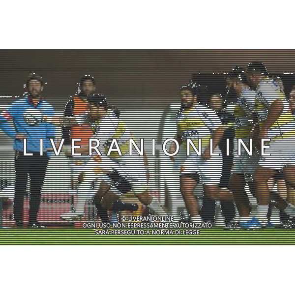 Afa Amosa - 27.11.2015 - Montpellier / La Rochelle - 9e journee de Top 14 Photo : Alexandre Dimou / Icon Sport AG ALDO LIVERANI SAS ONLY ITALY