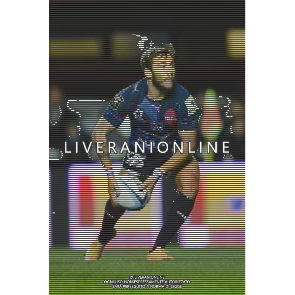 Benoit Paillaugue - 27.11.2015 - Montpellier / La Rochelle - 9e journee de Top 14 Photo : Alexandre Dimou / Icon Sport AG ALDO LIVERANI SAS ONLY ITALY