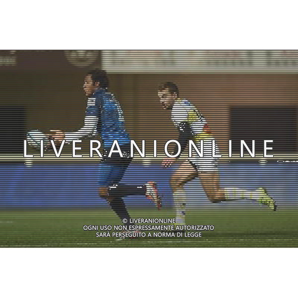 Benjamin Fall / Charles Bouldoire - 27.11.2015 - Montpellier / La Rochelle - 9e journee de Top 14 Photo : Alexandre Dimou / Icon Sport AG ALDO LIVERANI SAS ONLY ITALY