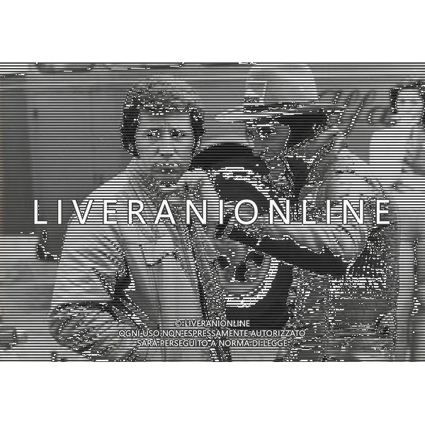 ARTURIO (ARTURO) MERZARIO PILOTA AUTOMOBILISTICO ITALIANO CON MARIO ANDRETTI - RETROSPETTIVA ©ARCHIVIO/AGENZIA ALDO LIVERANI SAS