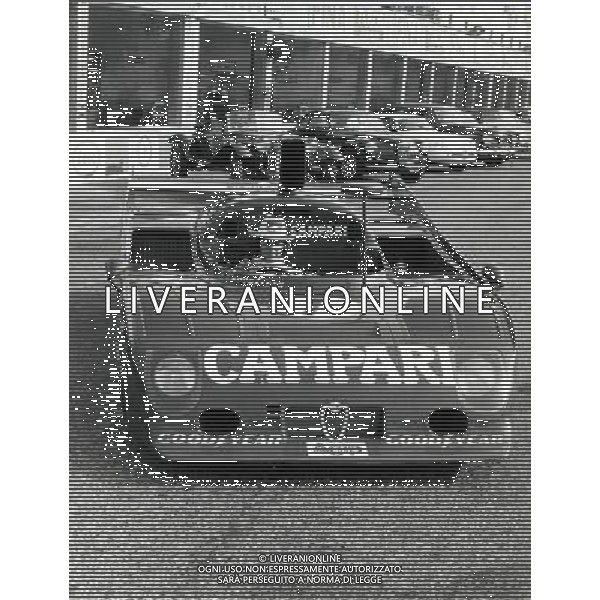 ARTURIO (ARTURO) MERZARIO PILOTA AUTOMOBILISTICO ITALIANO SU ALFA 33 TTB - RETROSPETTIVA ©ARCHIVIO/AGENZIA ALDO LIVERANI SAS