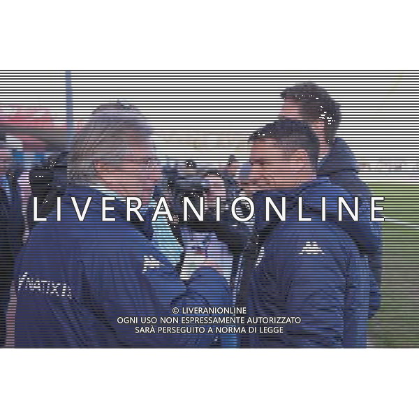 Dan CARTER / Jacky LORENZETTI - 28.11.2015 - Racing 92 / Toulouse - 9eme journee Top 14 Photo : Nolwenn Le Gouic / Icon Sport AG ALDO LIVERANI SAS ONLY ITALY