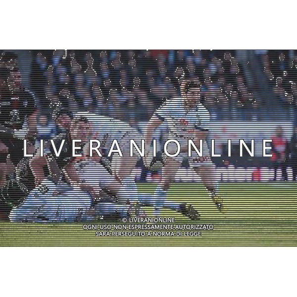 Maxime MACHENAUD - 28.11.2015 - Racing 92 / Stade Toulousain - 9eme journee Top 14 Photo : Nolwenn Le Gouic / Icon Sport AG ALDO LIVERANI SAS ONY ITALY