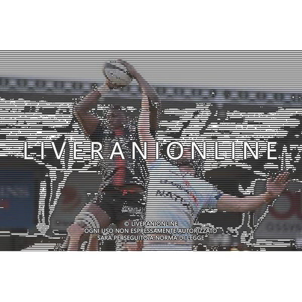 Luke CHARTERIS / Yacouba CAMARA - 28.11.2015 - Racing 92 / Stade Toulousain - 9eme journee Top 14 Photo : Nolwenn Le Gouic / Icon Sport AG ALDO LIVERANI SAS ONY ITALY