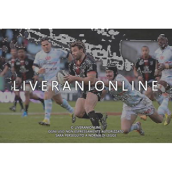 Vincent CLERC / Alexandre DUMOULIN - 28.11.2015 - Racing 92 / Stade Toulousain - 9eme journee Top 14 Photo : Nolwenn Le Gouic / Icon Sport AG ALDO LIVERANI SAS ONY ITALY