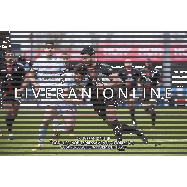 Yann DAVID / Maxime MACHENAUD - 28.11.2015 - Racing 92 / Stade Toulousain - 9eme journee Top 14 Photo : Nolwenn Le Gouic / Icon Sport AG ALDO LIVERANI SAS ONY ITALY