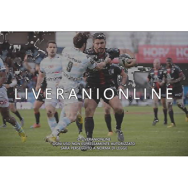 Yann DAVID / Maxime MACHENAUD - 28.11.2015 - Racing 92 / Stade Toulousain - 9eme journee Top 14 Photo : Nolwenn Le Gouic / Icon Sport AG ALDO LIVERANI SAS ONY ITALY