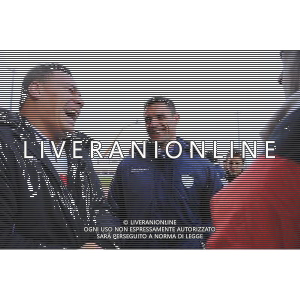 Dan CARTER / Chris MASOE - 28.11.2015 - Racing 92 / Stade Toulousain - 9eme journee Top 14 Photo : Nolwenn Le Gouic / Icon Sport AG ALDO LIVERANI SAS ONY ITALY