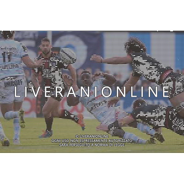 Yannick NYANGA - 28.11.2015 - Racing 92 / Stade Toulousain - 9eme journee Top 14 Photo : Nolwenn Le Gouic / Icon Sport AG ALDO LIVERANI SAS ONLY ITALY
