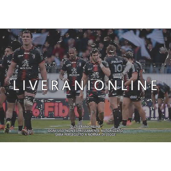 Deception Sebastien BEZY - 28.11.2015 - Racing 92 / Stade Toulousain - 9eme journee Top 14 Photo : Nolwenn Le Gouic / Icon Sport AG ALDO LIVERANI SAS ONLY ITALY