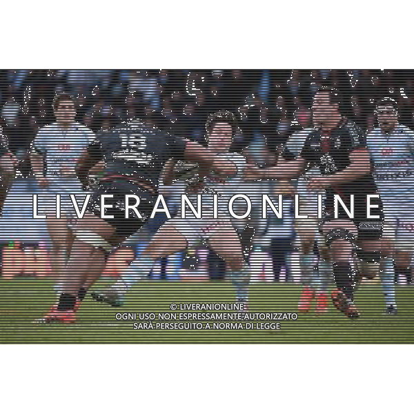 Henry CHAVANCY / Louis PICAMOLES - 28.11.2015 - Racing 92 / Stade Toulousain - 9eme journee Top 14 Photo : Nolwenn Le Gouic / Icon Sport AG ALDO LIVERANI SAS ONLY ITALY