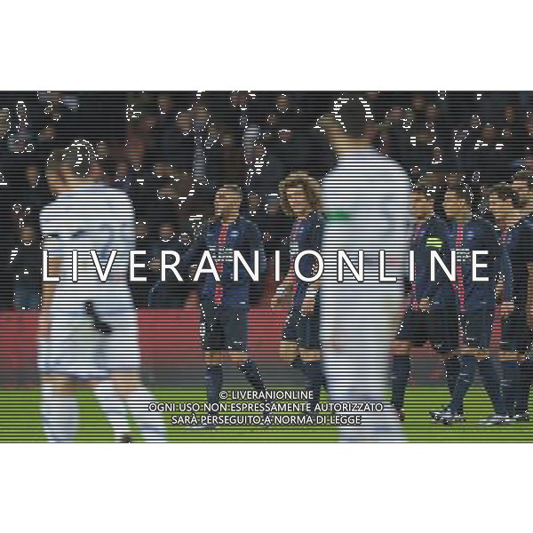 joie PSG / Layvin Kurzawa - 28.11.2015 - PSG / Troyes - 15eme journee de Ligue 1 Photo : Andre Ferreira / Icon Sport AG ALDO LIVERANI SAS ONLY ITALY