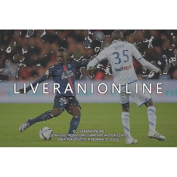 but de Jean Kevin Augustin - 28.11.2015 - PSG / Troyes - 15eme journee de Ligue 1 Photo : Andre Ferreira / Icon Sport AG ALDO LIVERANI SAS ONLY ITALY