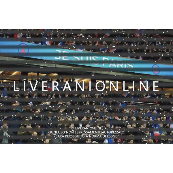 illustration stade Parc des Princes / JE SUIS PARIS - 28.11.2015 - PSG / Troyes - 15eme journee de Ligue 1 Photo : Andre Ferreira / Icon Sport AG ALDO LIVERANI SAS ONLY ITALY
