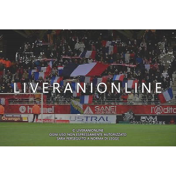 Hommage aux victimes des attentats de Paris - 28.11.2015 - Reims / Rennes - 15eme journee de Ligue 1 Photo: Dave Winter / Icon Sport AG ALDO LIVERANI SAS ONLY ITALY