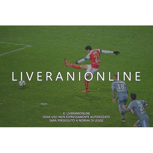 Goal Aissa MANDI - 28.11.2015 - Reims / Rennes - 15eme journee de Ligue 1 Photo: Dave Winter / Icon Sport AG ALDO LIVERANI SAS ONLY ITALY