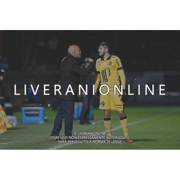 Frederic ANTONETTI / Yassine BENZIA - 28.11.2015 - Angers / Lille - 15eme journee de Ligue 1 Photo : Vincent Michel / Icon Sport AG ALDO LIVERANI SAS ONLY ITALY