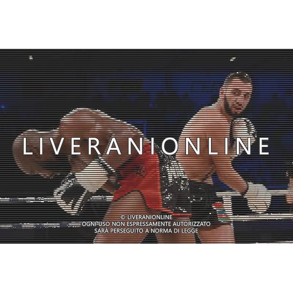 Chingiz ALLAZOV / Djime COULIBALY - 29.11.2015 - Victory World Series - Levallois Photo : Nolwenn Le Gouic / Icon Sport AG ALDO LIVERANI SAS ONLY ITALY