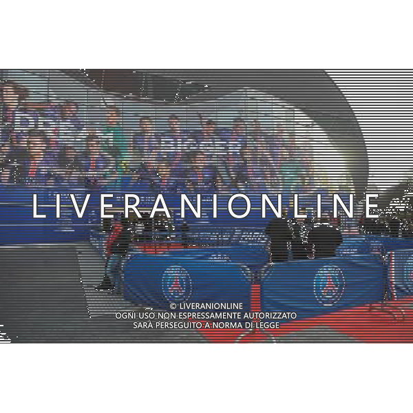 illustration arrivee des joueurs / pas de tapis rouge pour les joueurs / Parc des Princes - 28.11.2015 - PSG / Troyes - 15eme journee de Ligue 1 Photo : Andre Ferreira / Icon Sport AG ALDO LIVERANI SAS ONLY ITALY