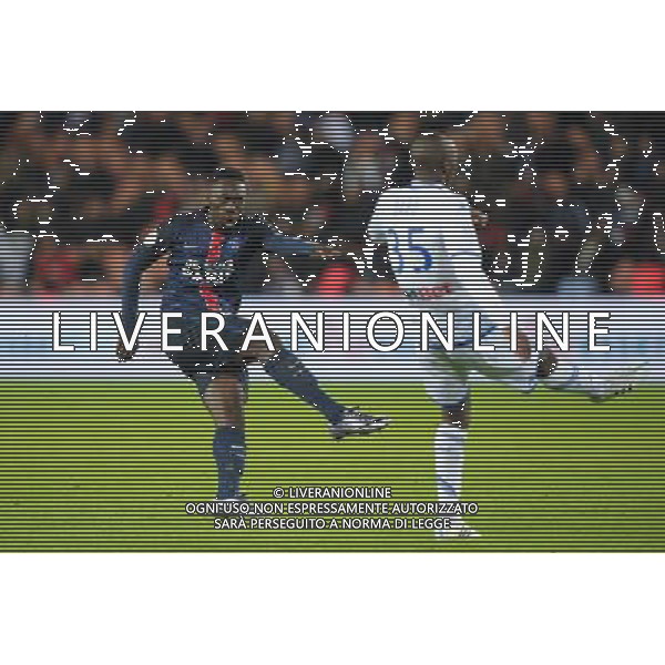 but de Jean Kevin Augustin - 28.11.2015 - PSG / Troyes - 15eme journee de Ligue 1 Photo : Andre Ferreira / Icon Sport AG ALDO LIVERANI SAS ONLY ITALY