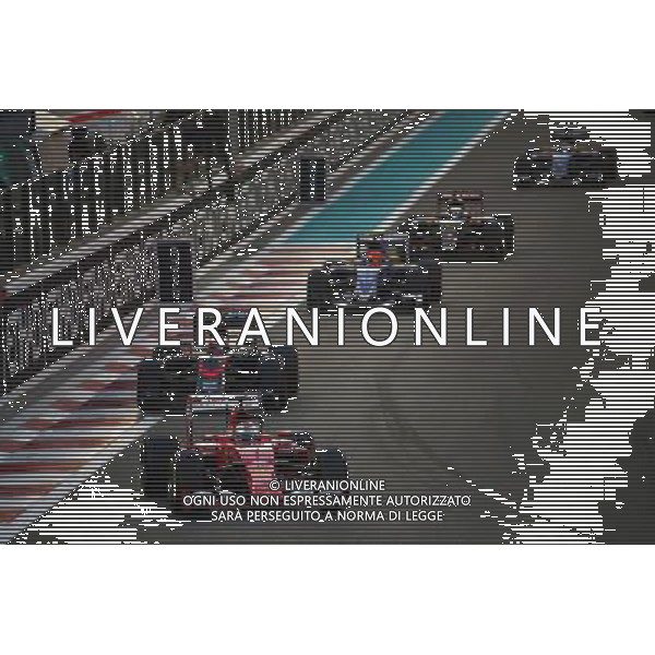 Sebastian Vettel (GER) Ferrari SF15-T. 29.11.2015. Formula 1 World Championship, Rd 19, Abu Dhabi Grand Prix, Yas Marina Circuit, Abu Dhabi, Race Day. AG ALDO LIVERANI SAS ONLY ITALY