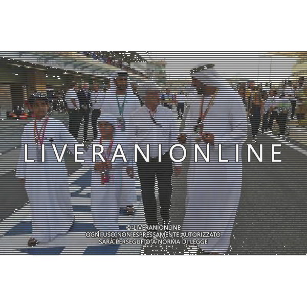 Bernie Ecclestone (GBR). 29.11.2015. Formula 1 World Championship, Rd 19, Abu Dhabi Grand Prix, Yas Marina Circuit, Abu Dhabi, Race Day. AG ALDO LIVERANI SAS ONLY ITALY