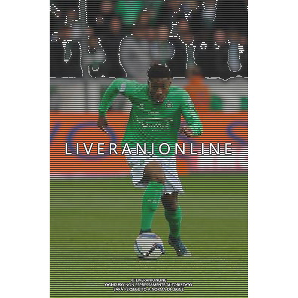 Ronael PIERRE GABRIEL - 29.11.2015 - Saint Etienne / Guingamp - 15eme journee de Ligue 1 Photo : Jean Paul Thomas / Icon Sport AG ALDO LIVERANI SAS ONLY ITALY