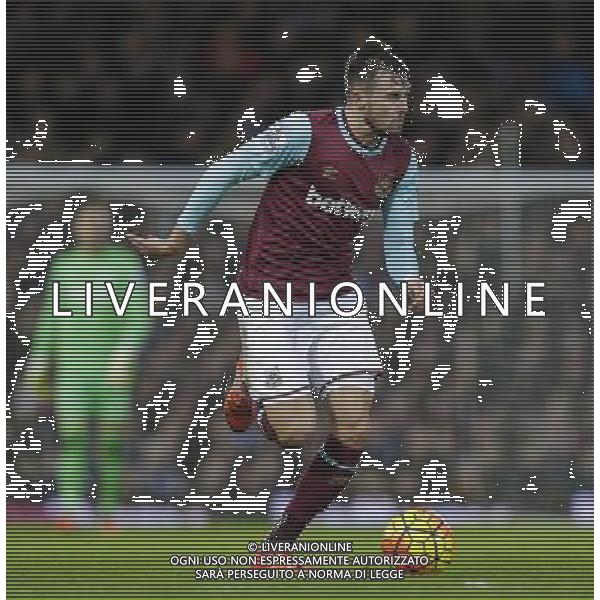 West Ham United\'s Carl Jenkinson in action during todays match Photographer Craig Mercer/CameraSport Football - Barclays Premiership - West Ham United v West Bromwich Albion - Sunday 29th November 2015 - Boleyn Ground - London © CameraSport - 43 Linden Ave. Countesthorpe. Leicester. England. LE8 5PG - Tel: +44 (0) 116 277 4147 - admin@camerasport.com - www.camerasport.com AG ALDO LIVERANI SAS ONLY ITALY