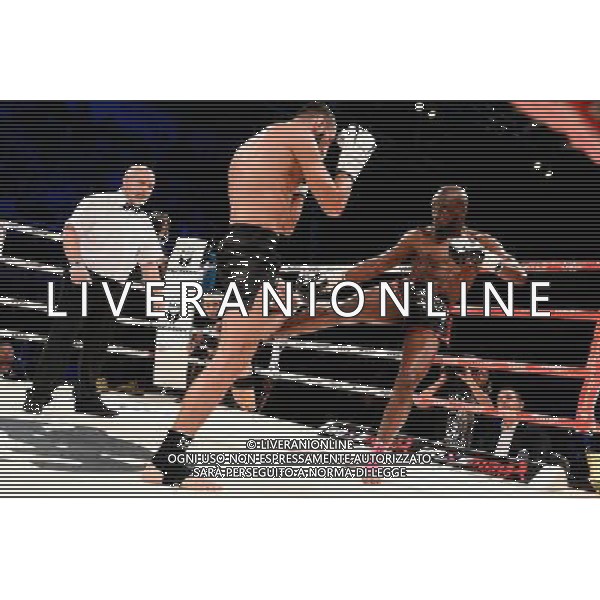 Chingiz ALLAZOV / Djime COULIBALY - 28.11.2015 - Victory World Series - Levallois Photo : Nolwenn Le Gouic / Icon Sport AG ALDO LIVERANI SAS ONLY ITALY