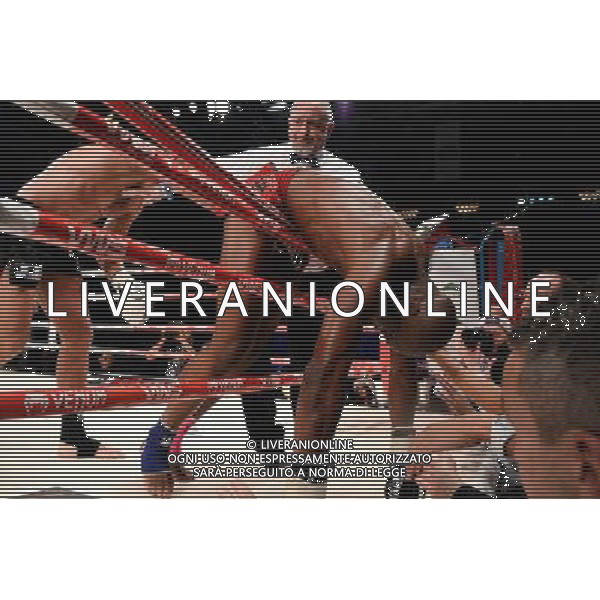 Chingiz ALLAZOV / Djime COULIBALY - 28.11.2015 - Victory World Series - Levallois Photo : Nolwenn Le Gouic / Icon Sport AG ALDO LIVERANI SAS ONLY ITALY