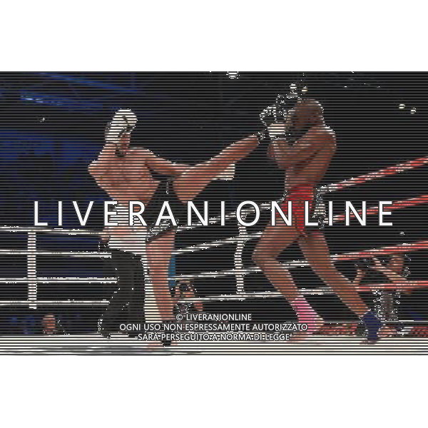 Chingiz ALLAZOV / Djime COULIBALY - 28.11.2015 - Victory World Series - Levallois Photo : Nolwenn Le Gouic / Icon Sport AG ALDO LIVERANI SAS ONLY ITALY