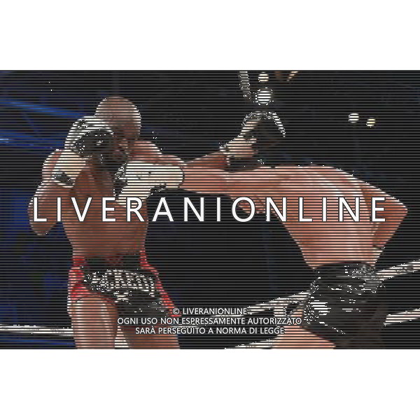 Chingiz ALLAZOV / Djime COULIBALY - 28.11.2015 - Victory World Series - Levallois Photo : Nolwenn Le Gouic / Icon Sport AG ALDO LIVERANI SAS ONLY ITALY