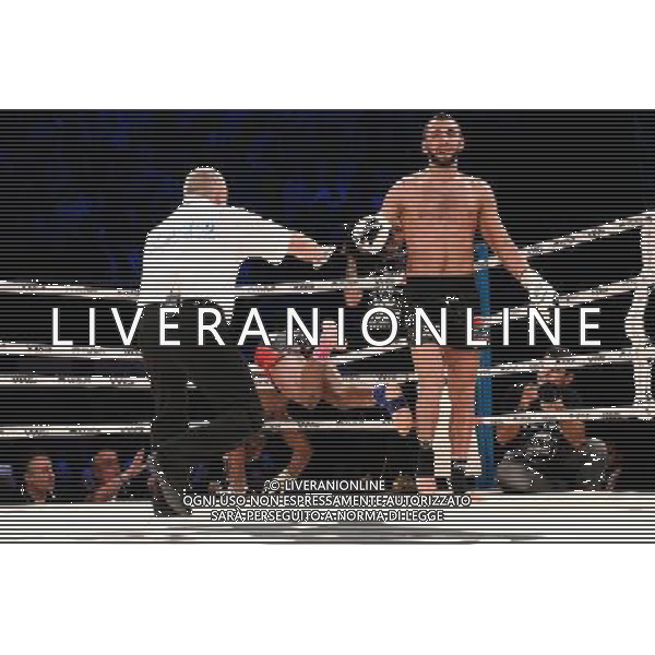 Chingiz ALLAZOV / Djime COULIBALY - 28.11.2015 - Victory World Series - Levallois Photo : Nolwenn Le Gouic / Icon Sport AG ALDO LIVERANI SAS ONLY ITALY