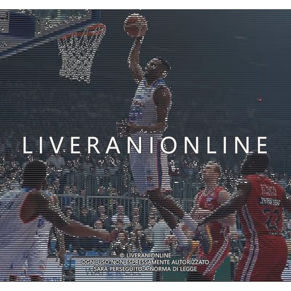 Beko Lega Basket Serie A 2015/2016 Giornata 9 Cucciago (CO) - 29.11.2015 Acqua Vitasnella Cantu\'-EA7 Emporio Armani Milano Nella Foto:johnson /Ph.Vitez-Ag. Aldo Liverani