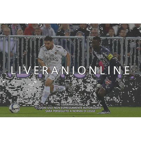 Andy Delort / Ludovic Sane - 29.11.2015 - Bordeaux / Caen - 15eme journee de Ligue 1 Photo : Manuel Blondeau / Icon Sport AG ALDO LIVERANI SAS ONLY ITALY