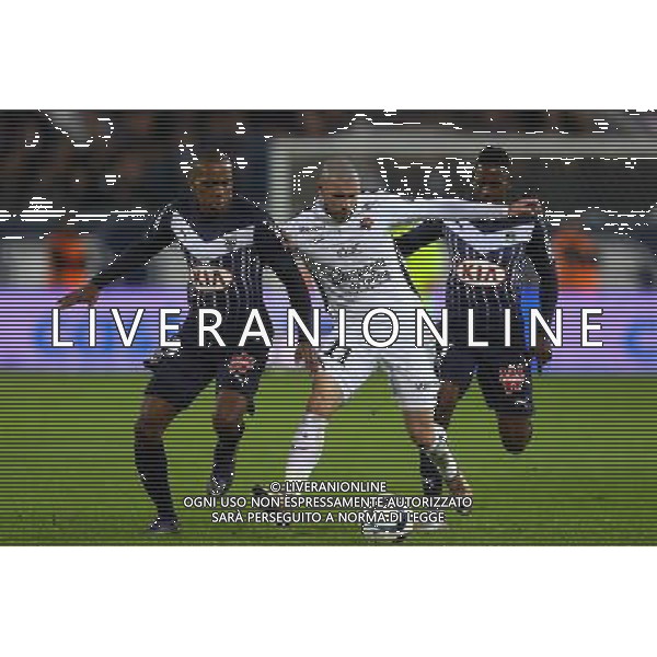 Vincent Bessat / Nicolas Maurice Belay - 29.11.2015 - Bordeaux / Caen - 15eme journee de Ligue 1 Photo : Manuel Blondeau / Icon Sport AG ALDO LIVERANI SAS ONLY ITALY