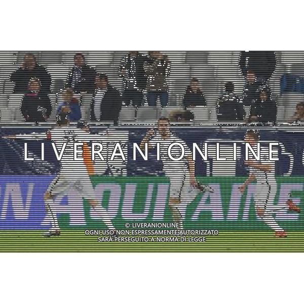 joie Damien Da Silva - 29.11.2015 - Bordeaux / Caen - 15eme journee de Ligue 1 Photo : Manuel Blondeau / Icon Sport AG ALDO LIVERANI SAS ONLY ITALY