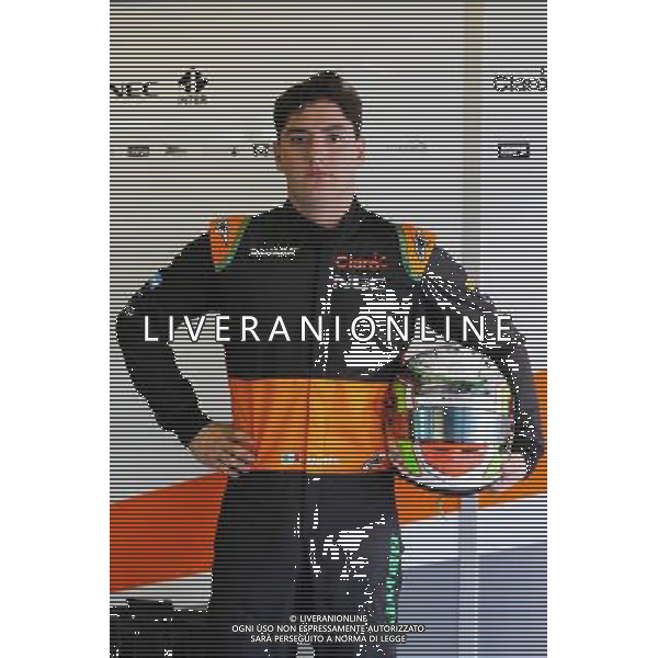 Alfonso Celis Jr (MEX) Sahara Force India F1 Team Development Driver. 29.11.2015. Formula 1 World Championship, Rd 19, Abu Dhabi Grand Prix, Yas Marina Circuit, Abu Dhabi, Race Day. AG ALDO LIVERANI SAS ONLY ITALY