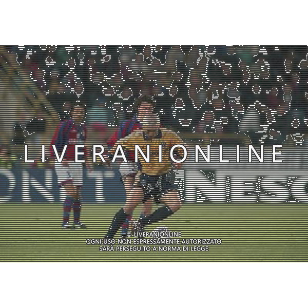 21-04-1999 SEMIFINALE DI COPPA UEFA BOLOGNA-MARSIGLIA NELLA FOTO FABRIZIO RAVANELLI AG ALDO LIVERANI SAS