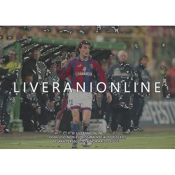 21-04-1999 SEMIFINALE DI COPPA UEFA BOLOGNA-MARSIGLIA NELLA FOTO JONATHAN BINOTTO AG ALDO LIVERANI SAS