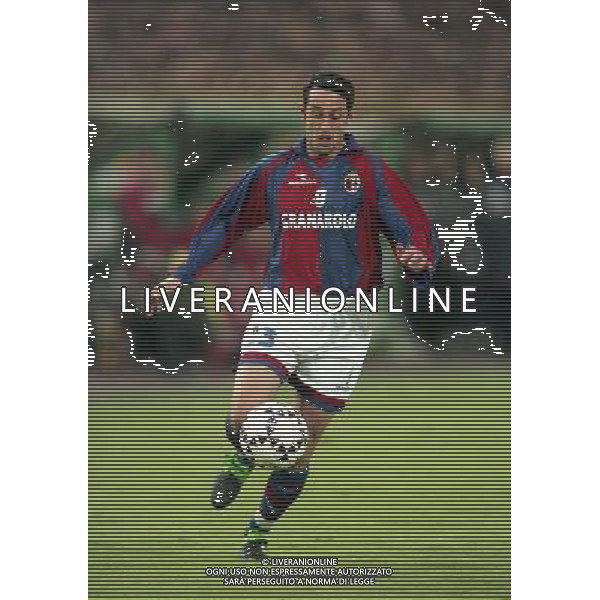 21-04-1999 SEMIFINALE DI COPPA UEFA BOLOGNA-MARSIGLIA NELLA FOTO ALESSANDRO RINALDI AG ALDO LIVERANI SAS