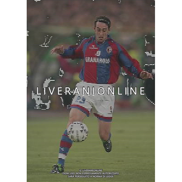 21-04-1999 SEMIFINALE DI COPPA UEFA BOLOGNA-MARSIGLIA NELLA FOTO ALESSANDRO RINALDI AG ALDO LIVERANI SAS