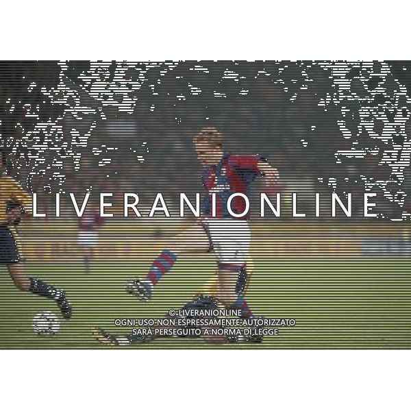 21-04-1999 SEMIFINALE DI COPPA UEFA BOLOGNA-MARSIGLIA NELLA FOTO KENNET ANDRESSON AG ALDO LIVERANI SAS