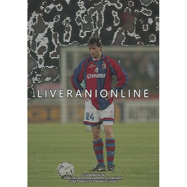 21-04-1999 SEMIFINALE DI COPPA UEFA BOLOGNA-MARSIGLIA NELLA FOTO AMEDEO MANGONE AG ALDO LIVERANI SAS