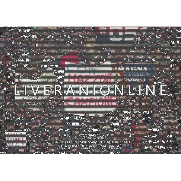 21-04-1999 SEMIFINALE DI COPPA UEFA BOLOGNA-MARSIGLIA NELLA FOTO TIFOSI BOLOGNA AG ALDO LIVERANI SAS