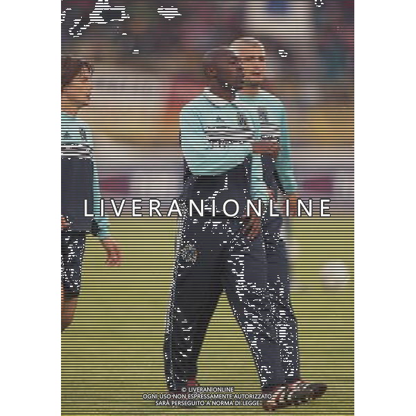 21-04-1999 SEMIFINALE DI COPPA UEFA BOLOGNA-MARSIGLIA NELLA FOTO CIRYL DOMOROUD AG ALDO LIVERANI SAS