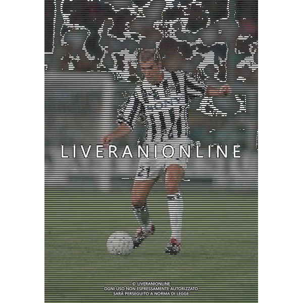 CESENA 01-08-1999 COPPA INTERTOTO JUVENTUS RENNES NELLA FOTO ZINEDINE ZIDANE AG ALDO LIVERANI SAS