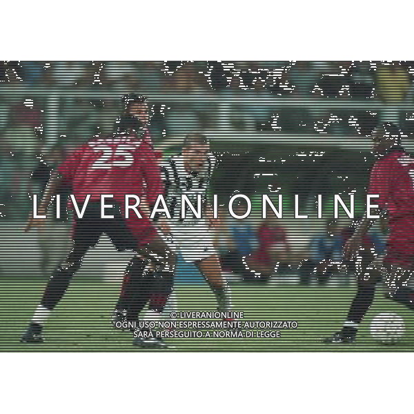 CESENA 01-08-1999 COPPA INTERTOTO JUVENTUS RENNES NELLA FOTO ZINEDINE ZIDANE AG ALDO LIVERANI SAS
